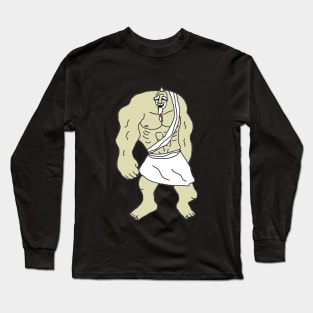 Zeus muscle form Long Sleeve T-Shirt